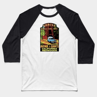 California Redwoods Baseball T-Shirt